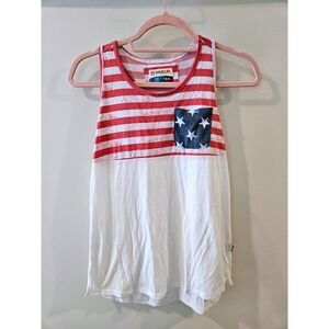 Americana Tank Top USA 4th of July Stars & Stripes Magellan Outdoors Boys XL 16